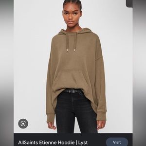 ALLSAINTS ETIENNE HOODY BLACK